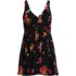 Women's SlenderSuit Wrap Swim Dress Swimsuit, Front