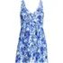 Women's New SlenderSuit Wrap Swim Dress Swimsuit Print, Front
