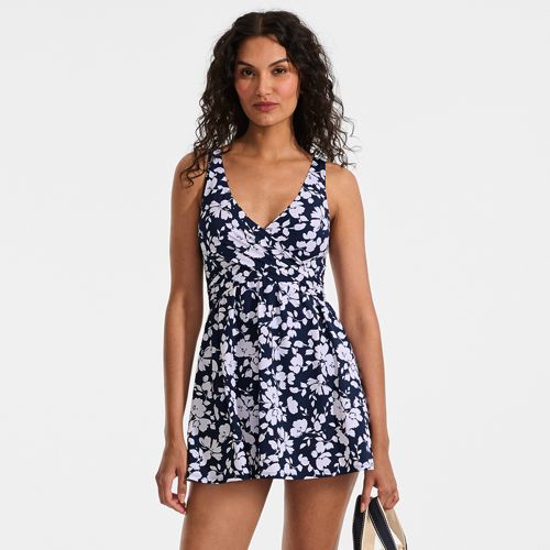 Women's Crochet Monokini Swim Dress Swimsuit | Lands' End