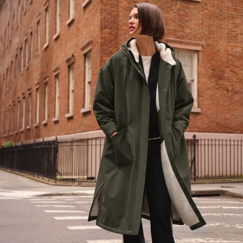 Lands end women's long winter coats online