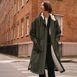 Women's Sherpa Lined Maxi Changing Robe Coat, alternative image