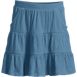 Girls Knit Gauze Tiered Skirt, Front