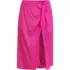 Women's Twist Front Knee Length Swim Cover-up Skirt, Front