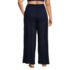 Women's Plus Size Sheer Oversized Swim Cover-up Pants, Back