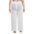 Women's Plus Size Sheer Oversized Swim Cover-up Pants, Back
