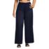 Women's Plus Size Sheer Oversized Swim Cover-up Pants, Front