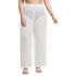 Women's Plus Size Sheer Oversized Swim Cover-up Pants, Front