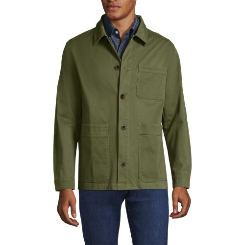 Men s Chino Chore Jacket Lands End