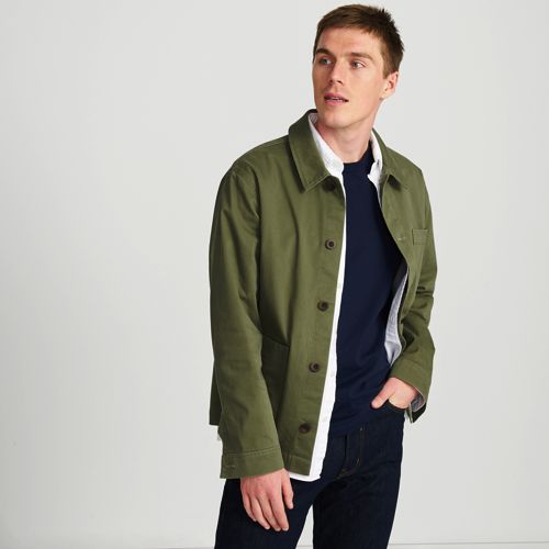 Men's Chino Chore Jacket | Lands' End