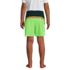 Boys Husky Color Block Hydroliner Swim Trunks, Back