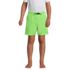 Boys Husky Active Stretch Swim Trunks, Front