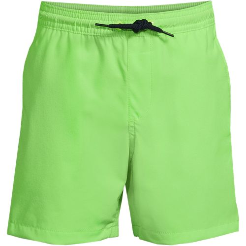 Boys 6-16 Lands' End Solid Swim Trunks in Slim