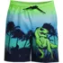 Boys Active Stretch Swim Trunks, Front