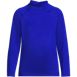 Boys Chlorine Resistant Long Sleeve Mock Neck UPF50 Rash Guard, Front