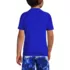 Boys Chlorine Resistant Short Sleeve Crew Neck UPF 50 Rash Guard, Back