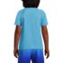 Boys Chlorine Resistant Short Sleeve Crew Neck UPF 50 Rash Guard, Back