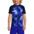Boys Chlorine Resistant Short Sleeve Crew Neck UPF 50 Rash Guard, Front