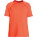 Boys Chlorine Resistant Short Sleeve Crew Neck UPF 50 Rash Guard, Front