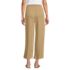 Women's Sport Knit Elastic Waist Wide Leg Crop Pants, Back