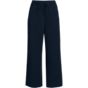 Women's Sport Knit Elastic Waist Wide Leg Crop Pants