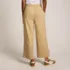 Women's Tall Sport Knit Elastic Waist Wide Leg Crop Pants, Back