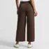 Women's Sport Knit Elastic Waist Wide Leg Crop Pants, Back