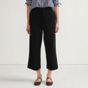 Women's Sport Knit Elastic Waist Wide Leg Crop Pants