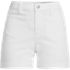Women's Petite High Rise Patch Pocket 5" Jean Shorts, Front