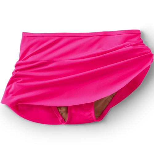 Girls Chlorine Resistant Swim Skirt Swim Bottom, alternative image