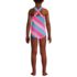 Girls Chlorine Resistant One Piece UPF 50 Swimsuit, Back