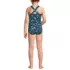 Girls Chlorine Resistant One Piece UPF 50 Swimsuit, Back