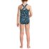 Girls Chlorine Resistant One Piece UPF 50 Swimsuit, Back