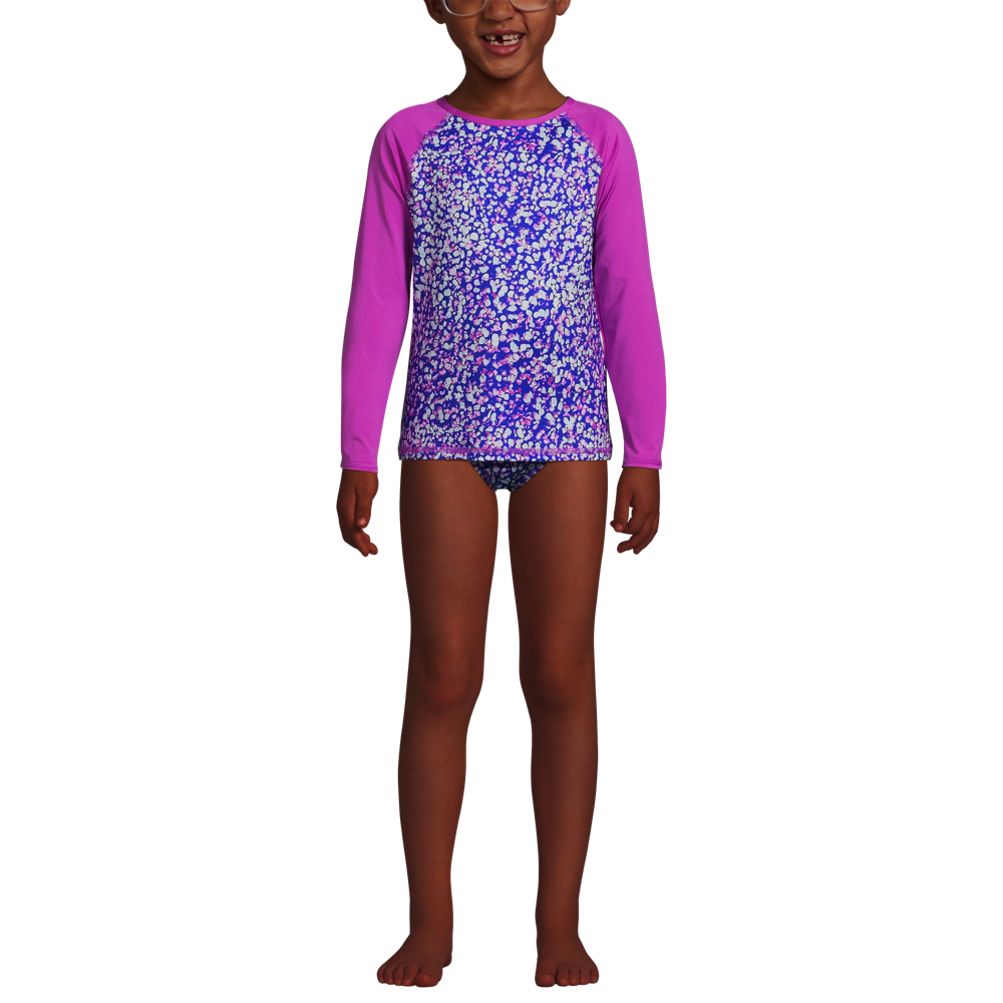 IST Kids Swim Shorts, Spandex Swimwear Rash Guard Bottoms for Girls & –