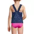 Girls Ruffle Strap Tankini Swim Top, Back