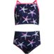 Girls Chlorine Resistant Reversible X-back Bikini Swim Set, Front