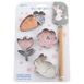 Stephen Joseph Kids Apron Set with Cookie Cutters and Spatula, alternative image