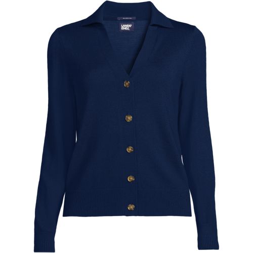 Lands end ladies on sale cardigans