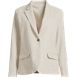 Women's Plus Size 2 Button Linen Blazer, Front