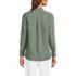 Women's Tall Linen Classic Long Sleeve Shirt, Back
