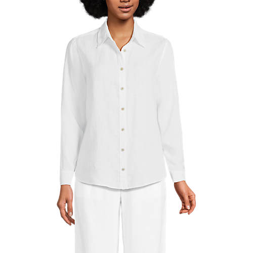 Women's Linen Classic Shirt - Secondary