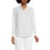 Women's Tall Linen Classic Long Sleeve Shirt, Front
