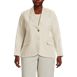 Women's Plus Size 2 Button Linen Blazer, Front