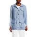 Women's Linen Shirt Jacket, Front