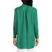 Women's Linen Roll Sleeve Oversized Relaxed Tunic Top, Back