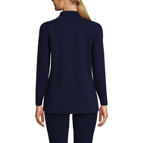 Women's Starfish Quarter Zip Top, Back