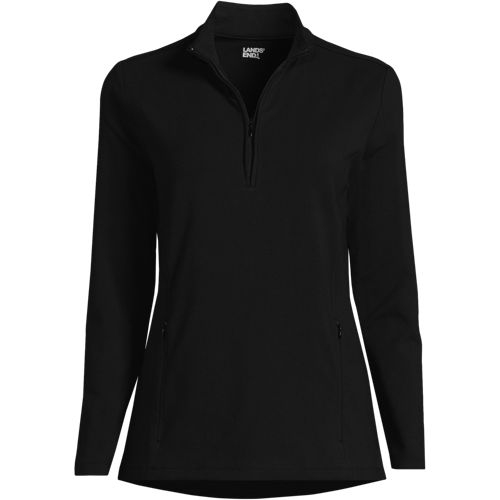 Women's Starfish Quarter Zip Top, Front