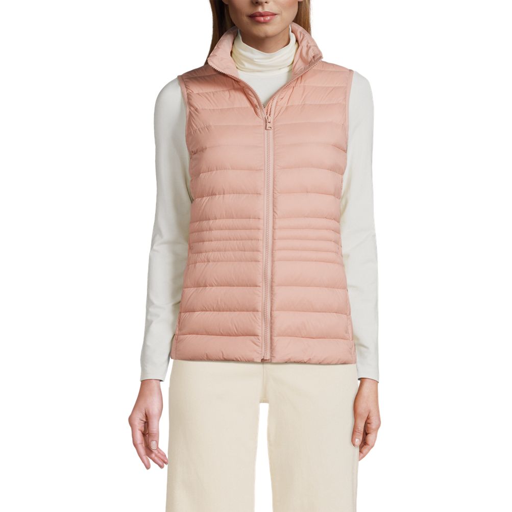 Lands end women's sales down vest review