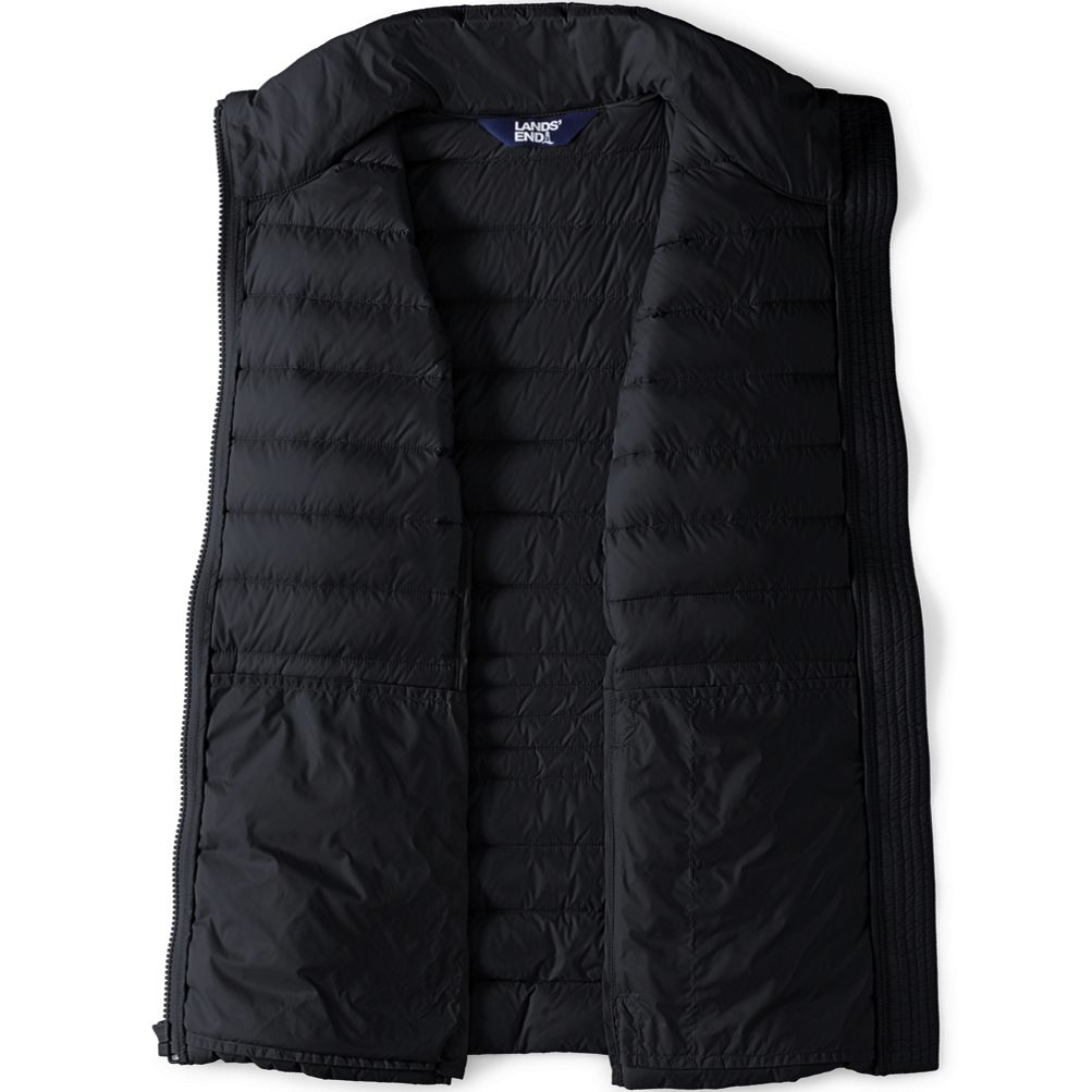 Lands end winter vests sale