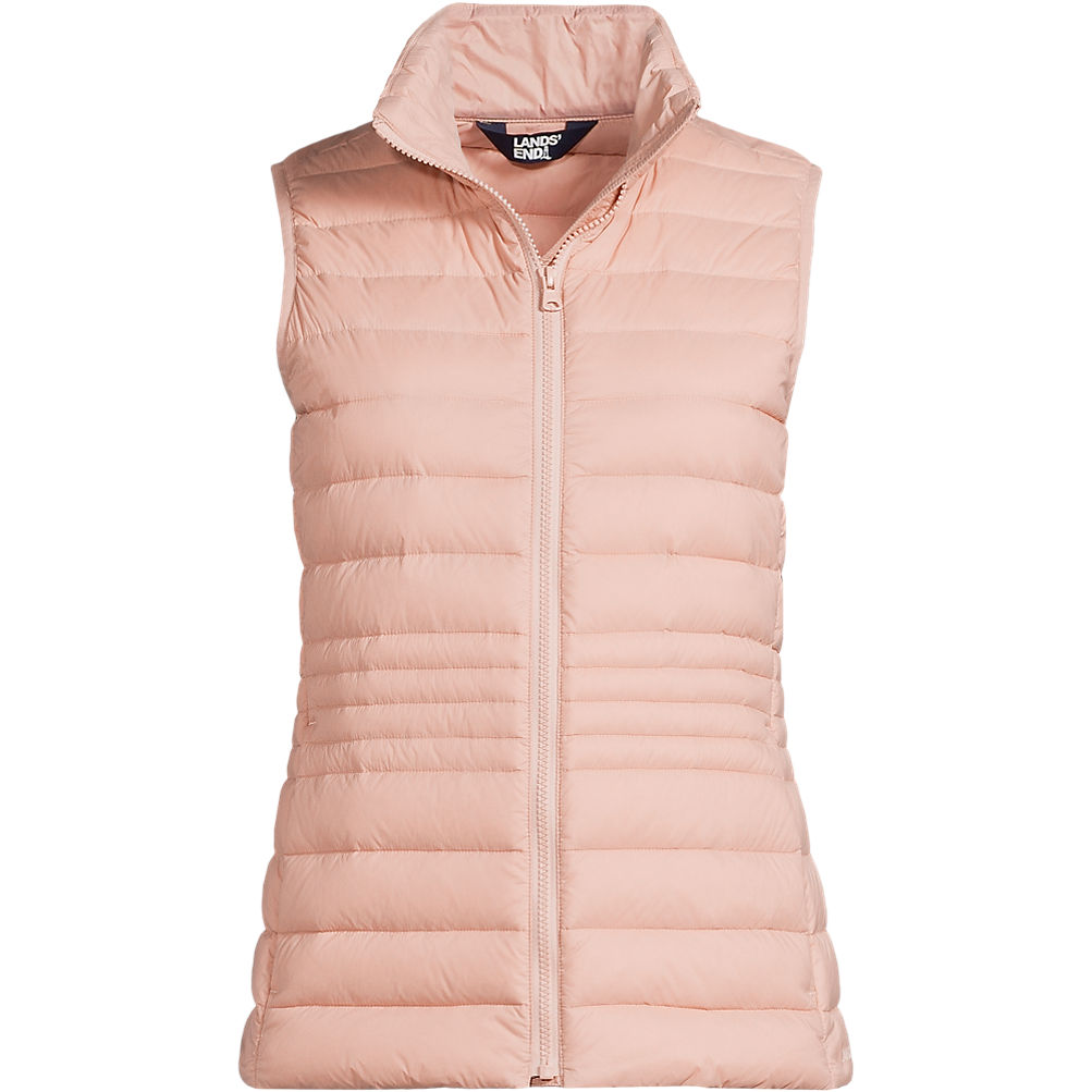 Women's Wanderweight Packable Down Vest | Lands' End Women's Wanderweight Packable Down Vest | Lands' End