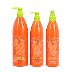 California Mango Sulfate-Free Mango Shampoo and Conditioner Haircare Trio, alternative image